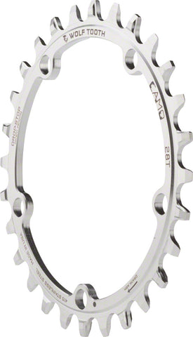 Wolf Tooth CAMO Stainless Steel Chainring 28t Wolf Tooth CAMO Mount Drop