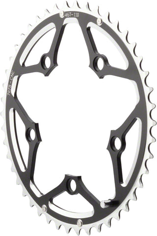 Dimension Multi Speed 46t x 110mm Outer Chainring Black