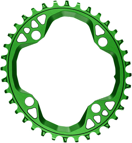 absoluteBlack Oval 104 BCD Chainring 34t 104 BCD 4Bolt NarrowWide