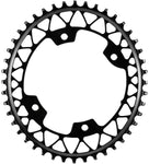 absoluteBLACK Oval 110 BCD Gravel Chainring - 46t 110 Shimano Asymmetric