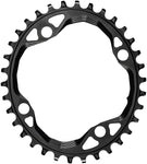 absoluteBlack Oval 104 BCD Chainring 34t 104 BCD 4Bolt NarrowWide Black