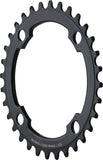 Dimension 36t x 104mm Middle Chainring Silver