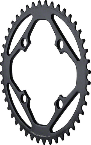 Dimension 44t x 104mm Outer Chainring Black