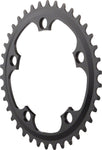 Dimension 38t x 110mm Middle Chainring Black