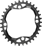 absoluteBlack Oval 104 BCD Chainring 34t 104 BCD 4Bolt Requires