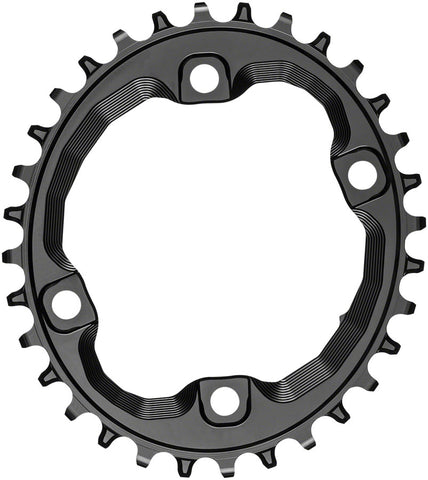 absoluteBlack Oval 96 BCD Chainring 36t 96 Shimano Asymmetric BCD 4Bolt