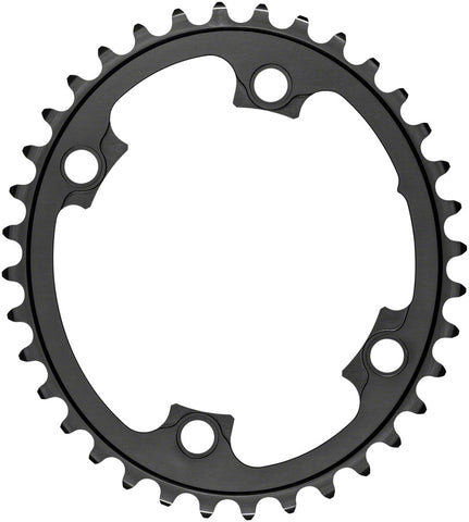 absoluteBlack Silver Series Oval 110 BCD Inner Chainring 34t 110 Shimano