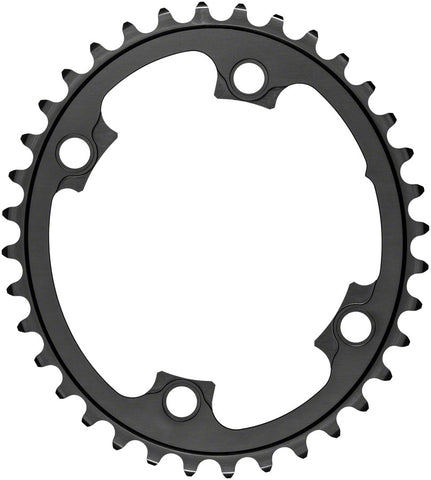 absoluteBlack Silver Series Oval 110 BCD Inner Chainring 36t 110 Shimano