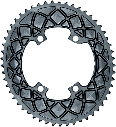 absoluteBlack Premium Oval 110 BCD Road Outer Chainring for Shimano Dura