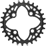 absoluteBlack Round 64 BCD Chainring 28t 64 BCD 4Bolt NarrowWide Black