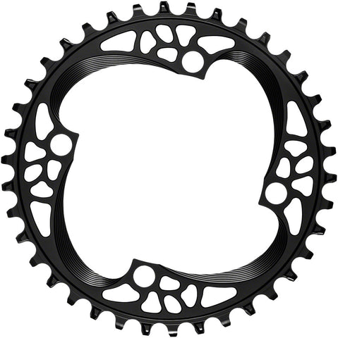 absoluteBlack Round 104 BCD Chainring 38t 104 BCD 4Bolt NarrowWide