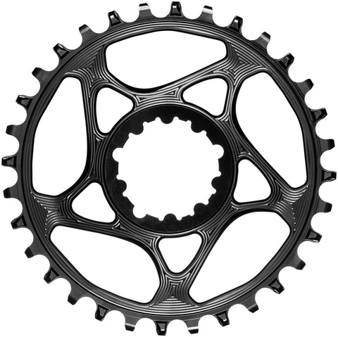 absoluteBLACK Round Narrow-Wide Direct Mount Chainring - 30t SRAM 3-Bolt