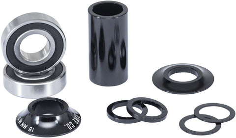 We The People Compact Mid Bottom Bracket For 19mm Spindle Black