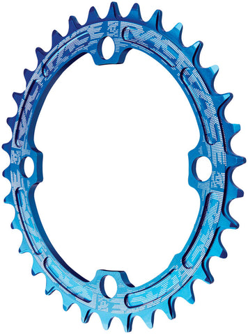 RaceFace Narrow Wide Chainring 104mm BCD 38t Blue