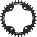 Wolf Tooth 96 BCD Chainring - 34t 96 Asymmetric BCD 4-Bolt For Shimano