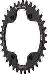 Wolf Tooth 96 BCD Chainring - 34t 96 Asymmetric BCD 4-Bolt For Shimano