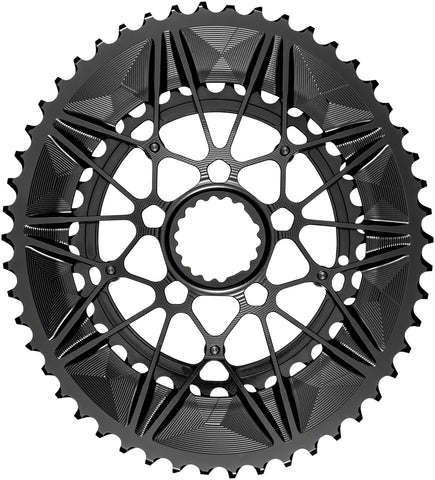 absoluteBlack SpideRing Oval Direct Mount Chainring Set 50/34t Cannondale