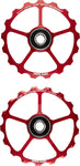 CeramicSpeed Spare Over d Pulley Wheels Alloy Red