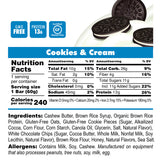 Bonk Breaker Cookies and Cream Protein Bar 12pcs