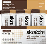 Skratch Labs Anytime Energy Bar Almond Chocolate Chip Box of 12