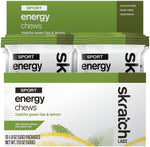 Skratch Labs Sport Energy Chews Matcha Green Tea and Lemon Box of 10