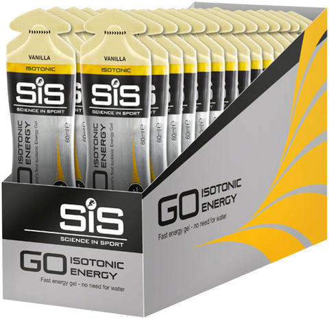 SIS GO Isotonic Energy Gel Vanilla 60ml Box of 30