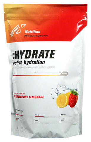 Infinit Nutrition Hydrate Drink Mix Strawberry Lemonade 30 Serving Bag