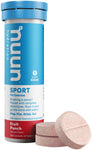 Nuun Sport Hydration Tablets Fruit Punch Box of 8 Tubes