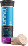 Nuun Sport + Caffeine Hydration Tablets Wild Berry Box of 8 Tubes