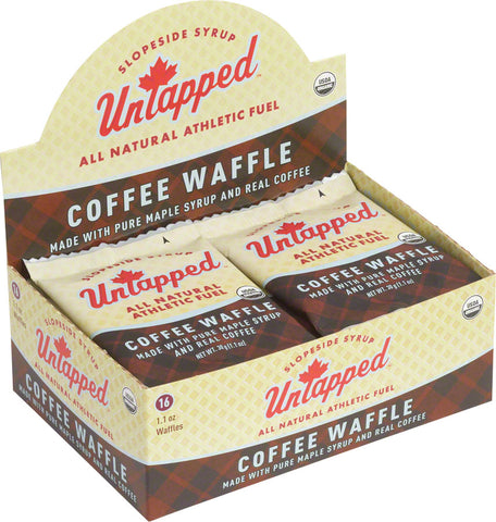 UnTapped Organic Coffee Waffle Box of 16