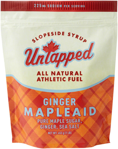 UnTapped Mapleaid Athlete Fuel Drink Mix Ginger 1Pound Bag
