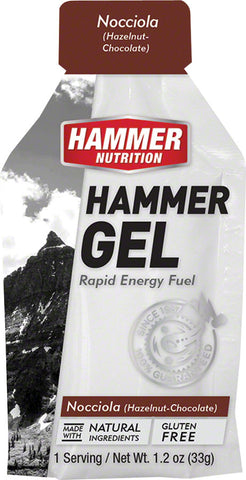 Hammer Gel Hazelnut Chocolate 24 Single Serving Packets
