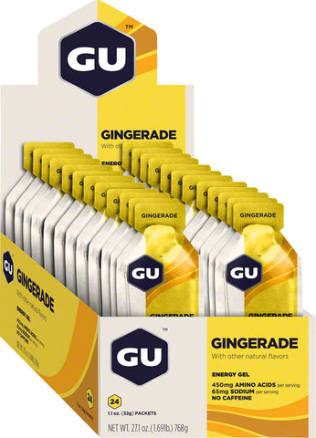 GU Energy Gel Gingerade Box of 24