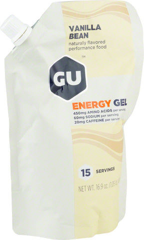 GU Energy Gel Vanilla Bean 15 Serving Pouch