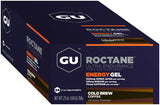 GU Roctane Energy Gel Cold Brew Coffee Box of 24