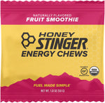 Honey Stinger Organic Energy Chews Fruit SMoothie Box of 12