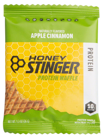 Honey Stinger Protein Waffle Apple Cinnamon Box of 12