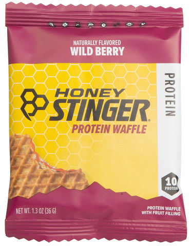 Honey Stinger Protein Waffle Wild Berry Box of 12