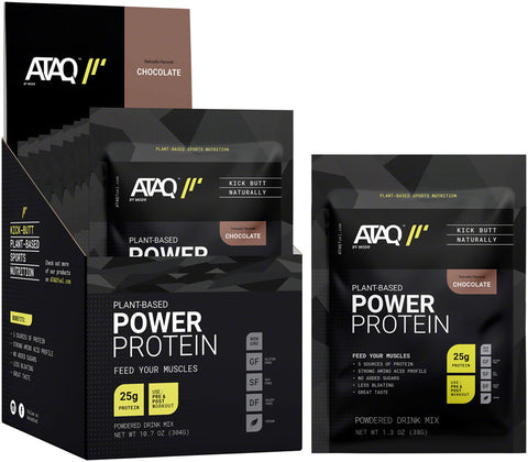 ATAQ by MODe Plant Based Protein Mix Chocolate Box of 8 Single Serving