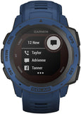 Garmin Instinct Solar GPS Watch Tidal Blue