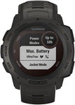 Garmin Instinct Solar GPS Watch Graphite