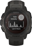 Garmin Instinct Solar GPS Watch Graphite