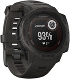 Garmin Instinct Solar GPS Watch Graphite