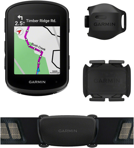 Garmin Edge 540 Bike Computer Bundle - GPS, Wireless, Black