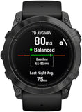 Garmin Fenix Epix Pro (Gen 2), 51mm, Glass, Slate Gray Steel, Black