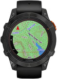 Garmin Fenix 7 Pro Solar, Glass, Slate Gray w/Black Band