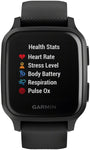 Garmin Venu Sq GPS Music Watch Black