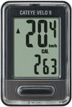 CatEye Velo 9 Bike Computer Wired Black