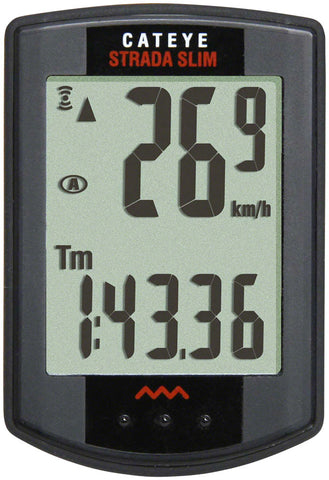 CatEye Strada Bike Computer Wireless Black