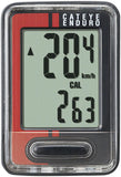 CatEye Enduro Bike Computer Wired Black/Red